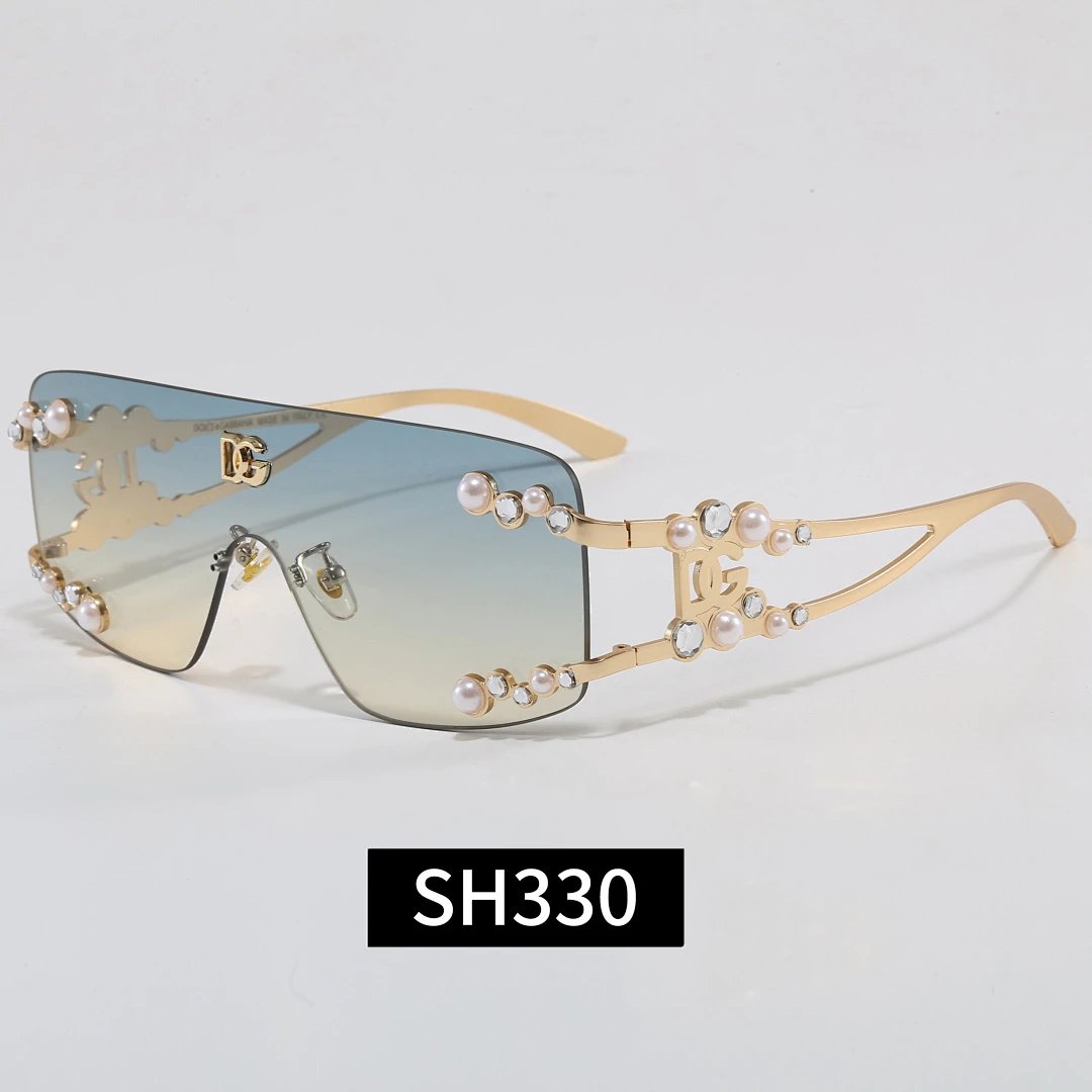 Dolce & Gabbana Black Tinted Lens Square Sunglasses, Polished Frame Style 05