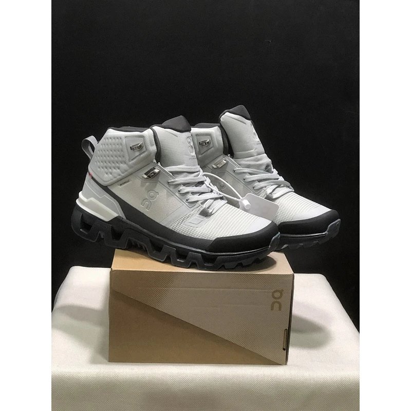 On Cloudrock 2 Waterproof Grey White - Style 11