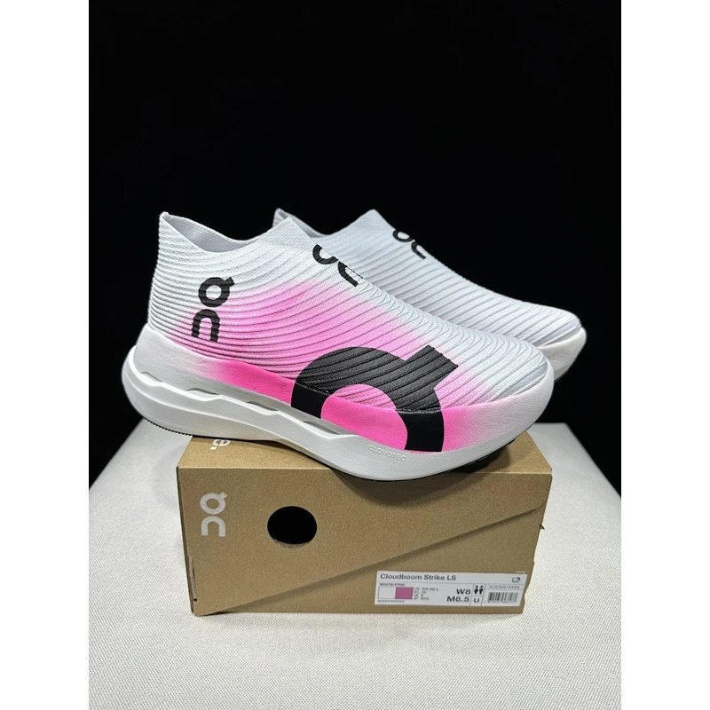 On Cloudboom Strike LS Pink Red - Style 9