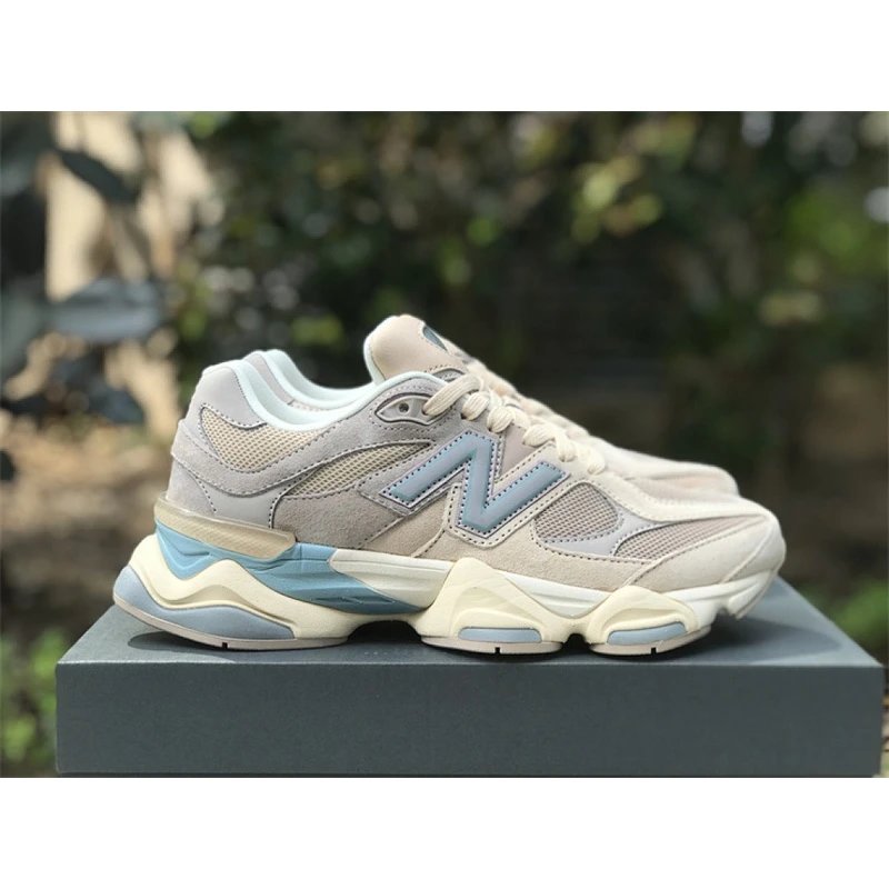 New Balance 9060 Ivory Cream Pink Sand - U9060WCG-Style 16