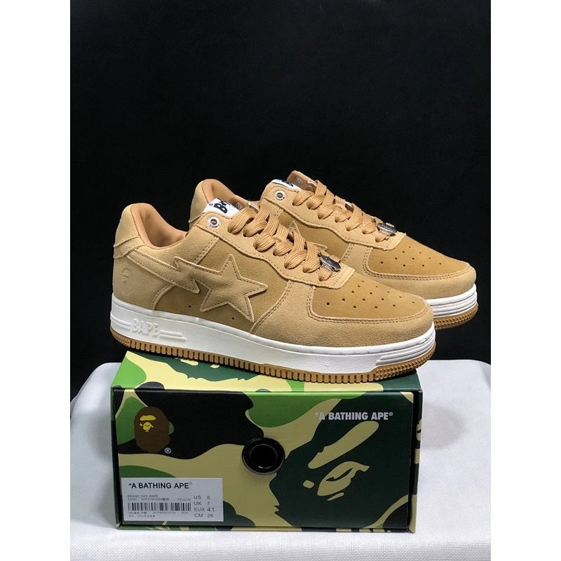 BAPE STA Low Top Sneakers low-top Brown - Style 8