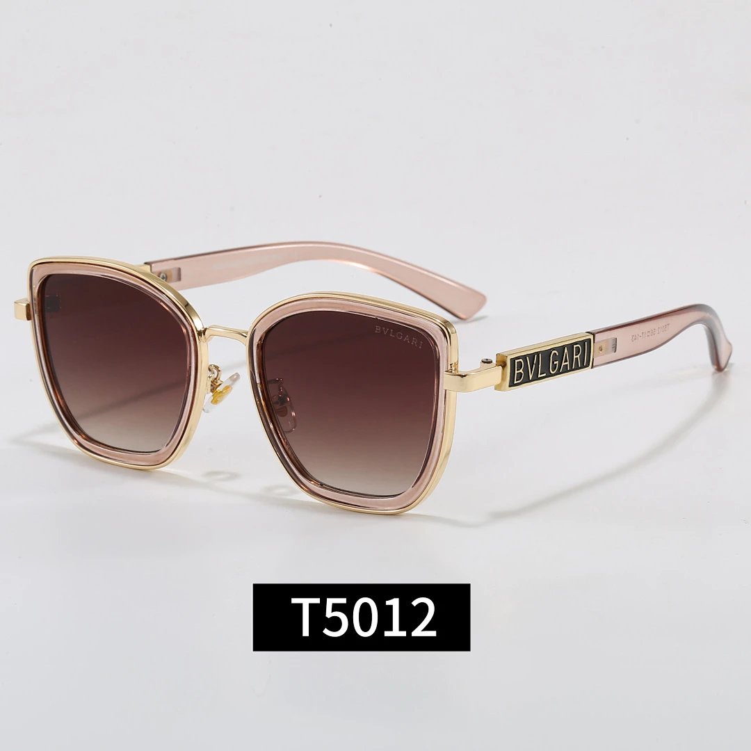 Bvlgari Tinted Lens Square Sunglasses, Polished Frame Style 25