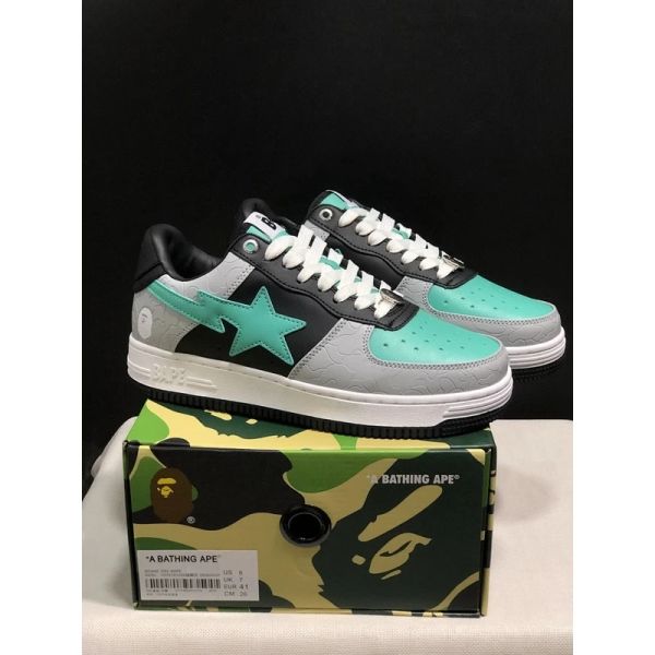 BAPE STA Low Top Sneakers low-top Teal - Style 21