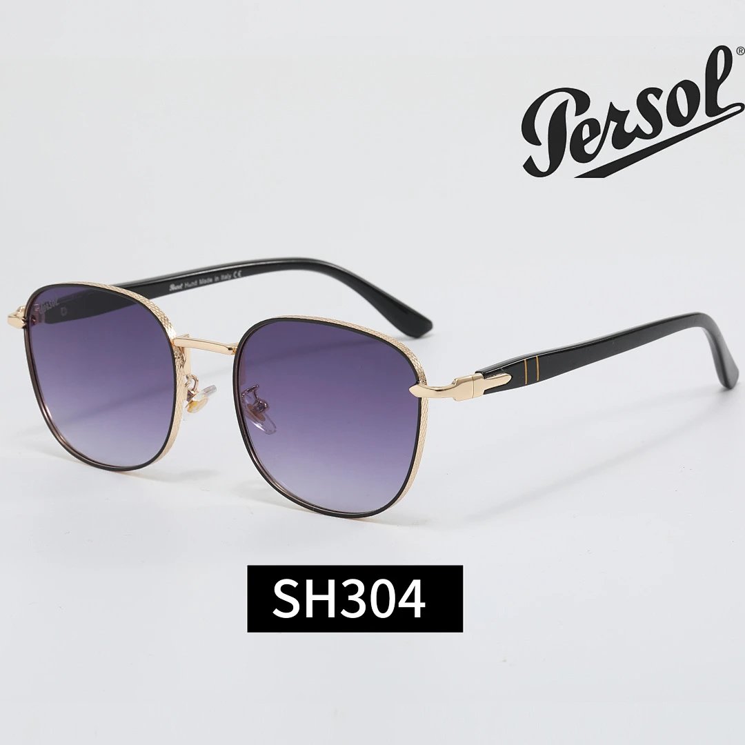 Persol Gray Tinted Lens Classic Sunglasses, Everyday Frame Style 06