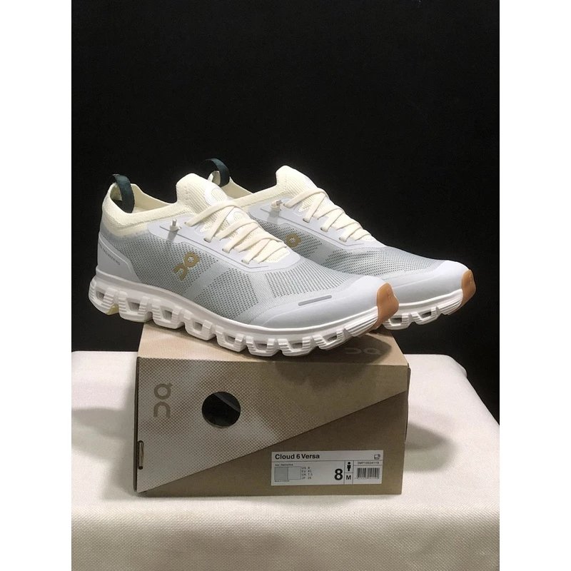 On Cloud 6 Versa White Grey - Style 2