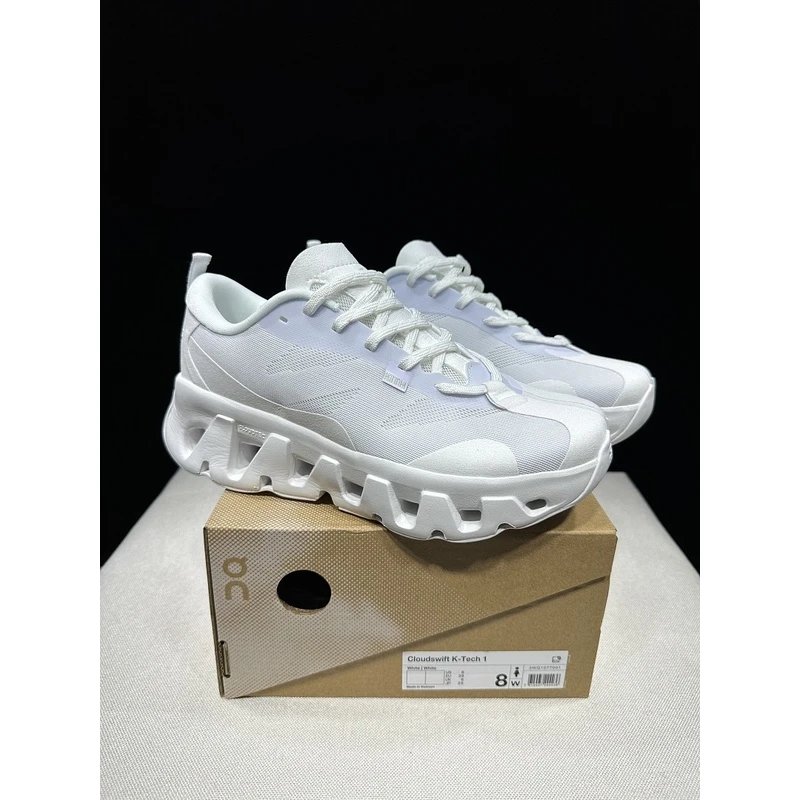 KITH x On K-Tech 1 White Grey - Style 4