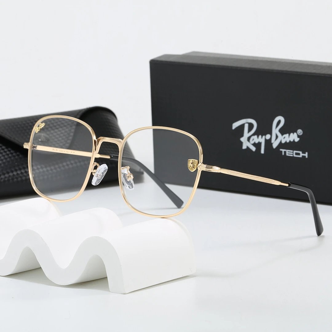 Ray-Ban Black Tinted Lens Metal Frame Sunglasses, Classic Style 04
