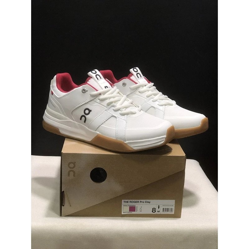 Oyster Tennis Club x On The Roger Clubhouse White Red - Style 7