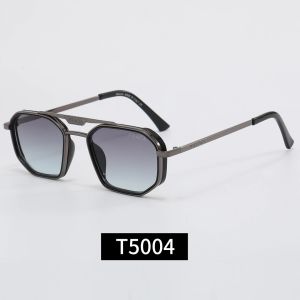 Prada Black Tinted Lens Square Sunglasses, Polished Frame Style 23