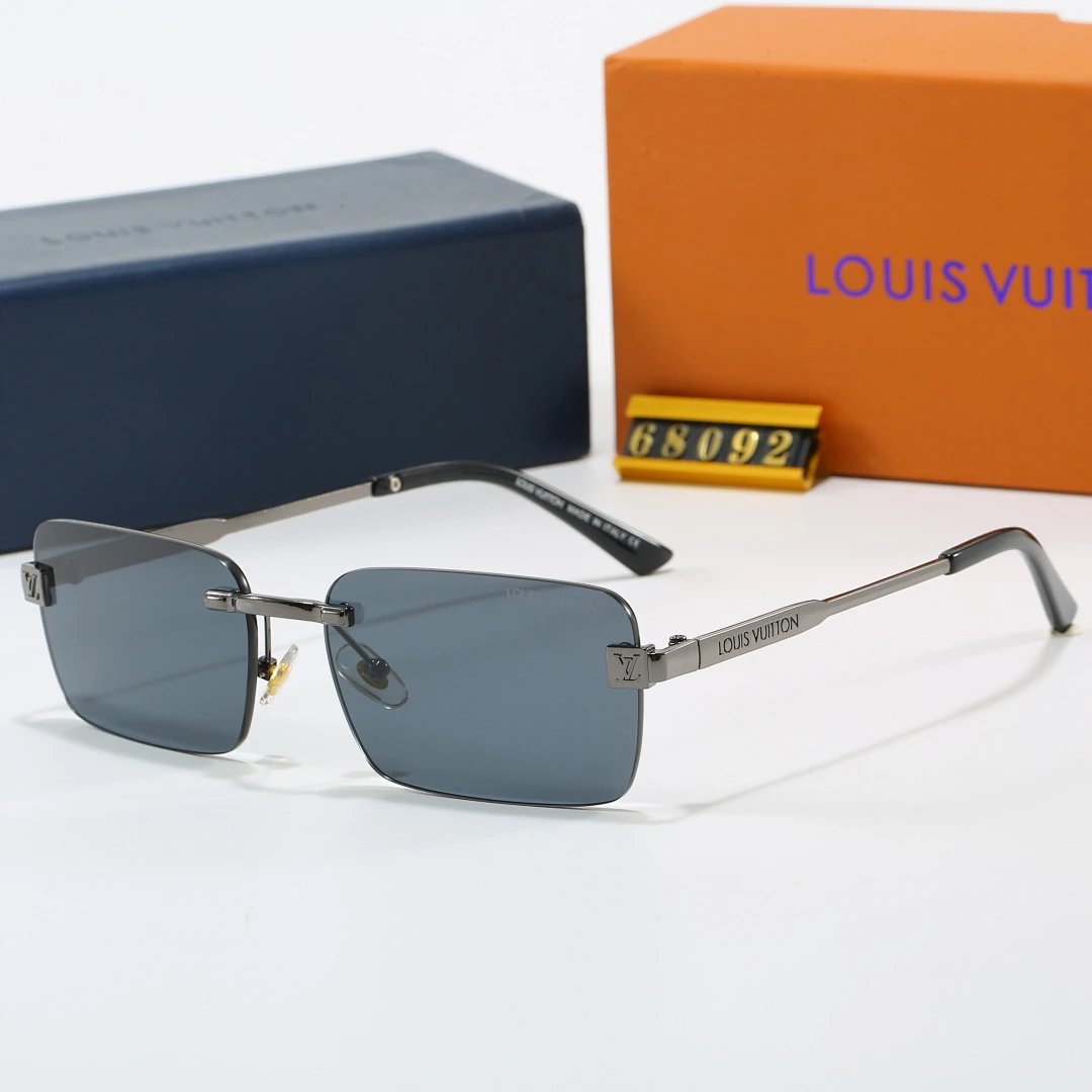 Louis Vuitton Tinted Lens Designer Sunglasses, Polished Frame Style 05