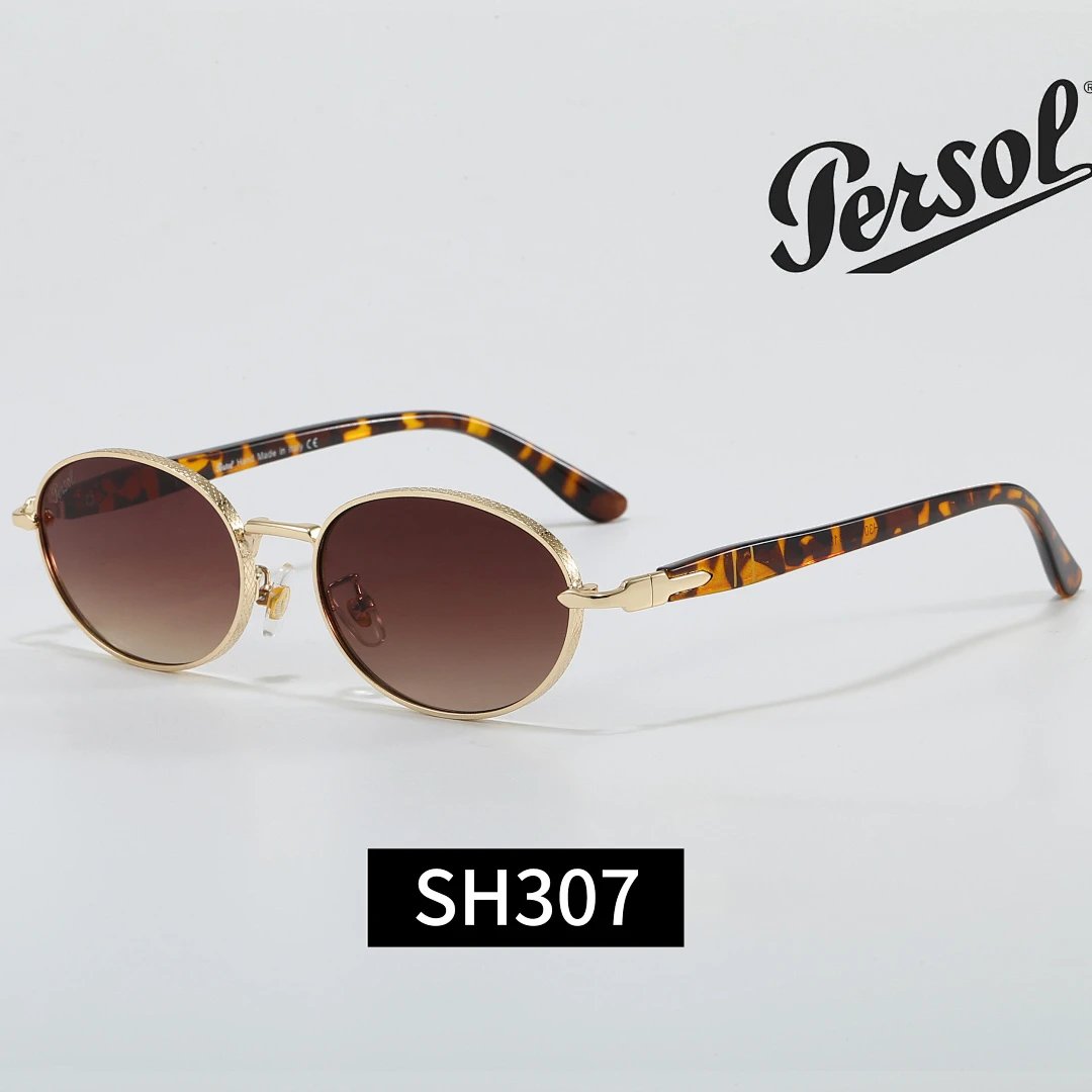 Persol Black Tinted Lens Classic Sunglasses, Everyday Frame Style 06