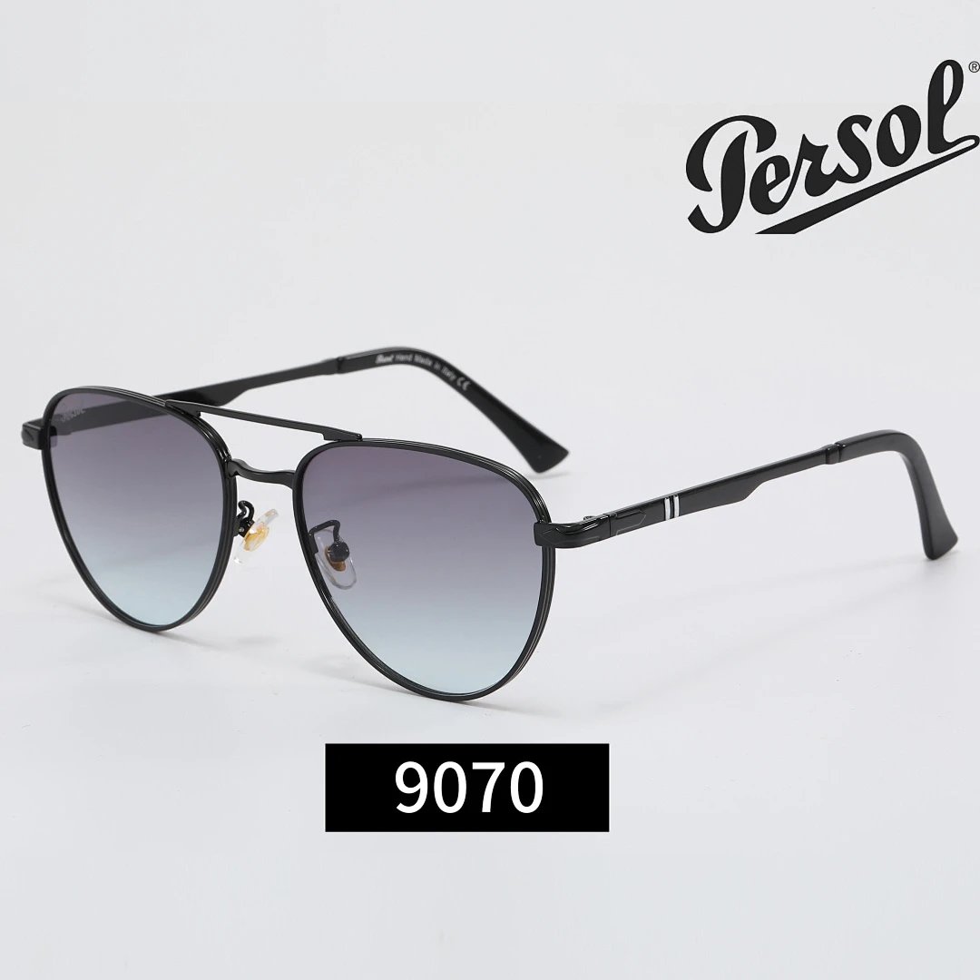 Persol Gray Tinted Lens Classic Sunglasses, Everyday Frame Style 03