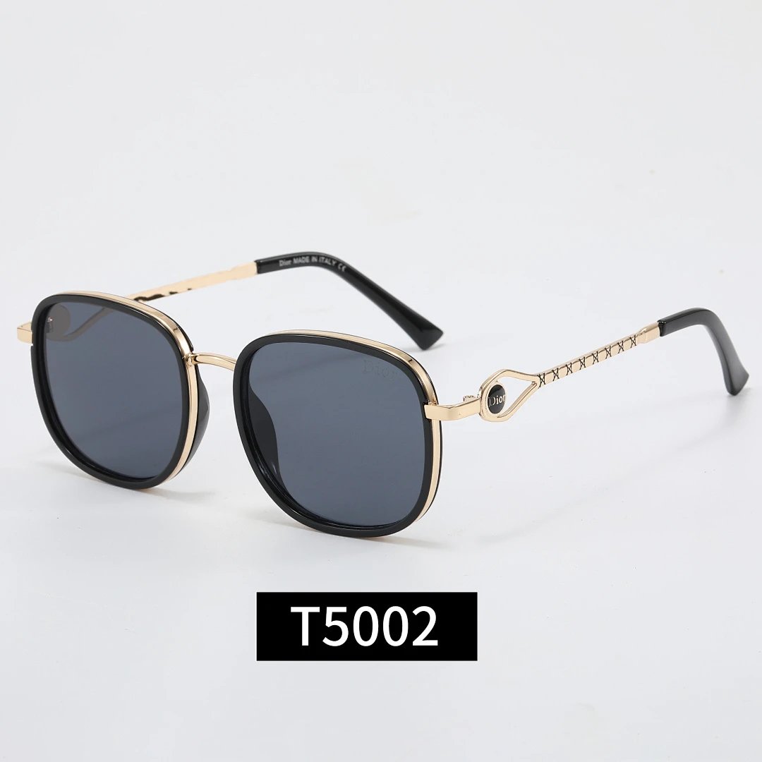 Dior Black Tinted Lens Square Sunglasses, Polished Frame Style 29