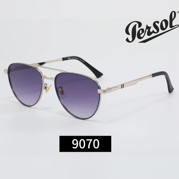 Persol Gray Tinted Lens Classic Sunglasses, Everyday Frame Style 01