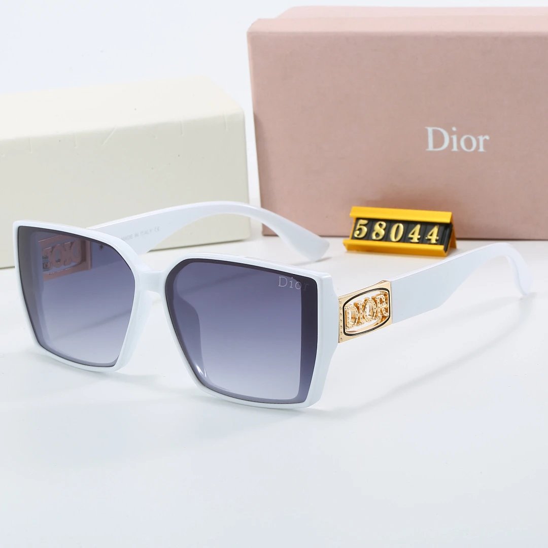 Dior Gray Tinted Lens Designer Sunglasses, Polished Frame Style 03