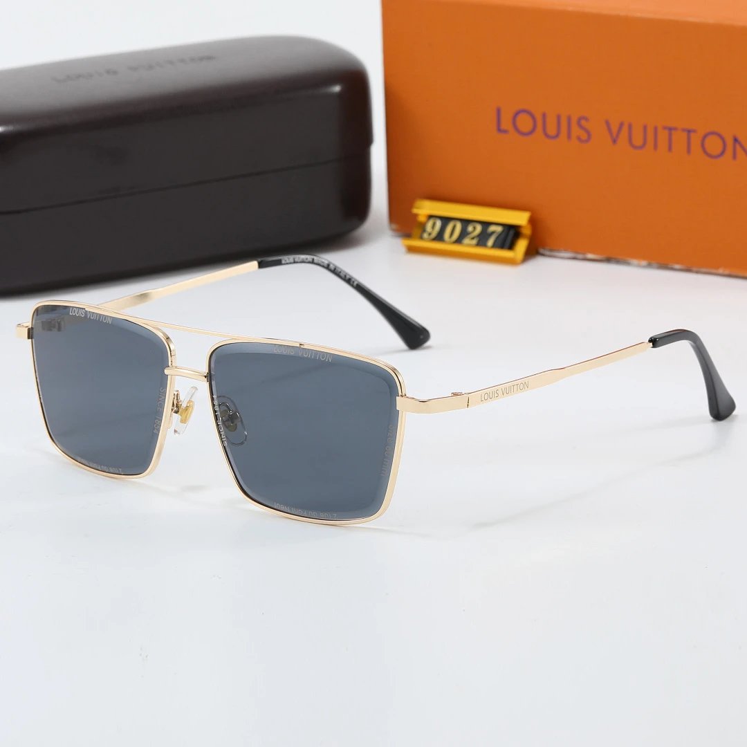 Louis Vuitton Tinted Lens Designer Sunglasses, Polished Frame Style 05
