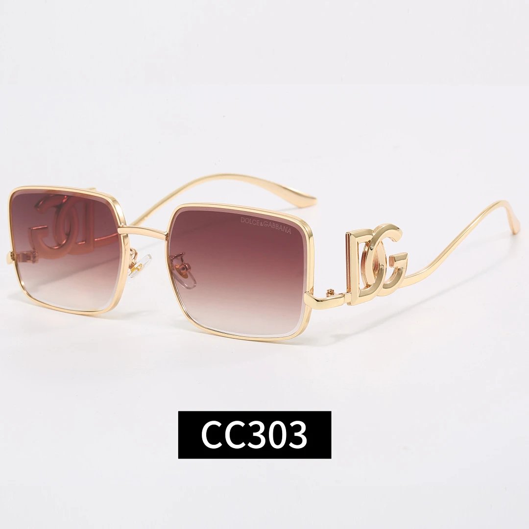 Dolce & Gabbana Tinted Lens Square Sunglasses, Polished Frame Style 05