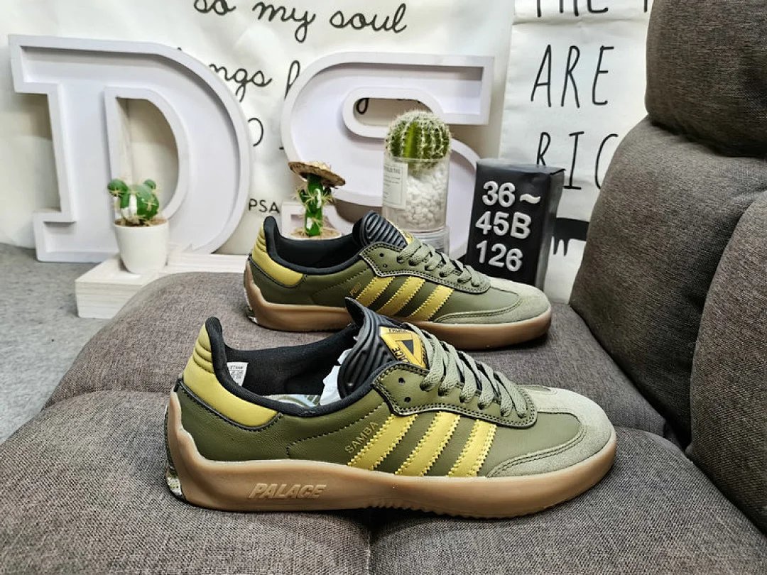Adidas PALACE x originals Samba Puig Low-Top Sneakers