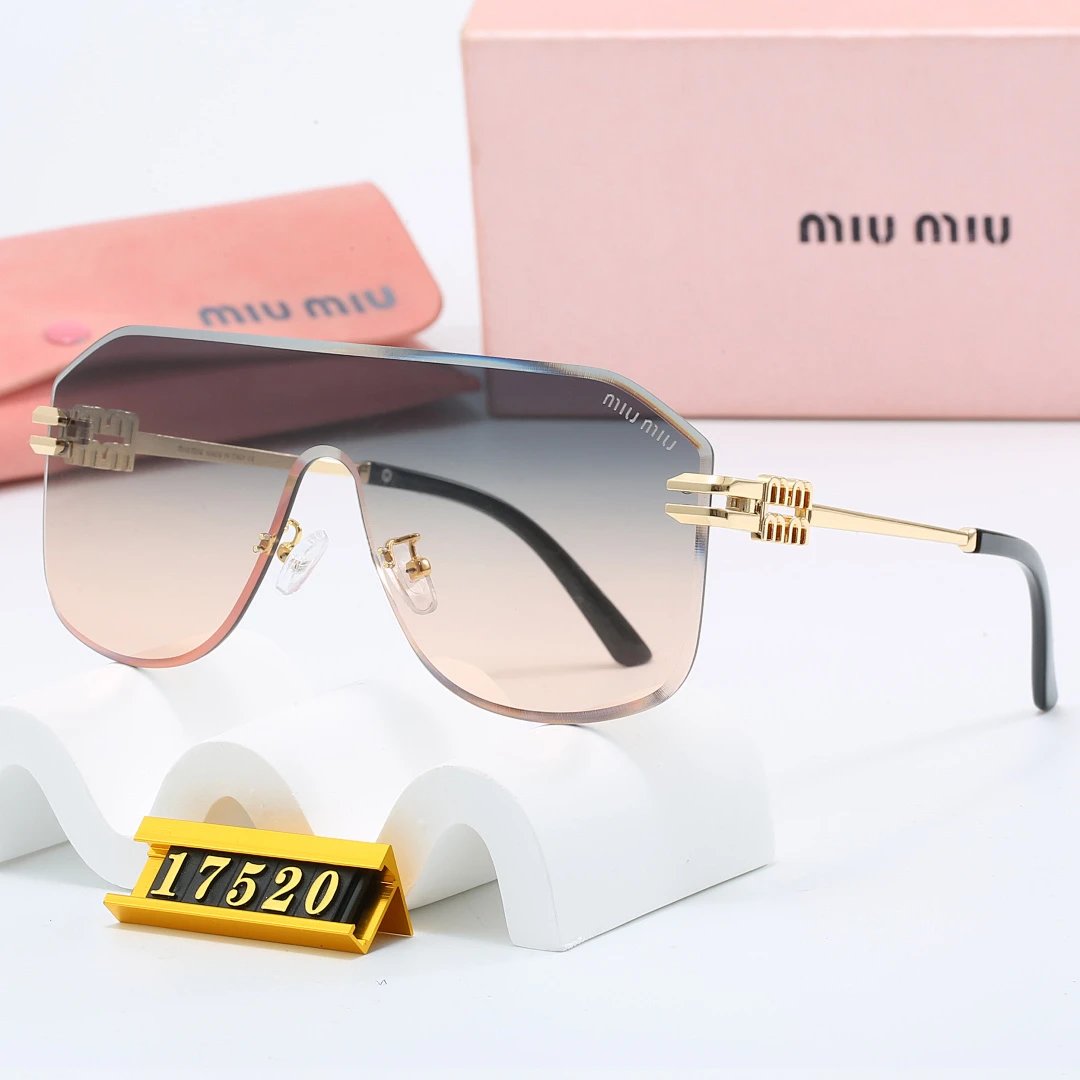 Miu Miu Tinted Lens Designer Sunglasses, Polished Frame Style 05