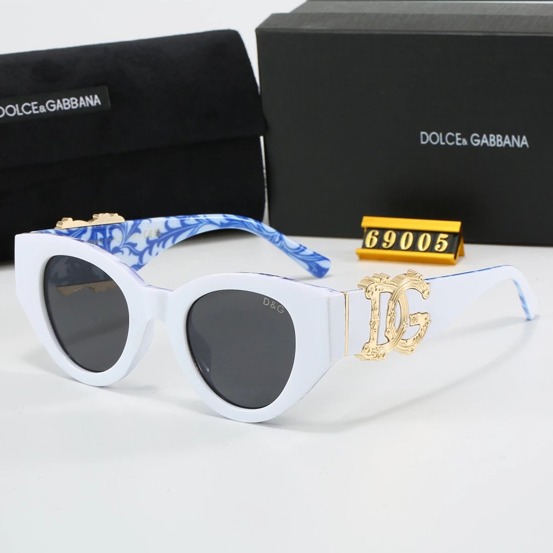 Dolce & Gabbana Black Tinted Lens Square Sunglasses, Polished Frame Style 04