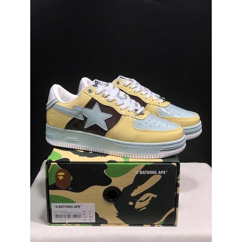 BAPE STA Low Top Sneakers low-top Brown - Style 1