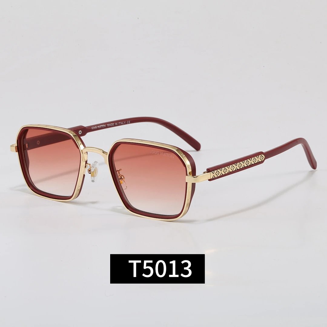 Louis Vuitton Tinted Lens Square Sunglasses, Polished Frame Style 25