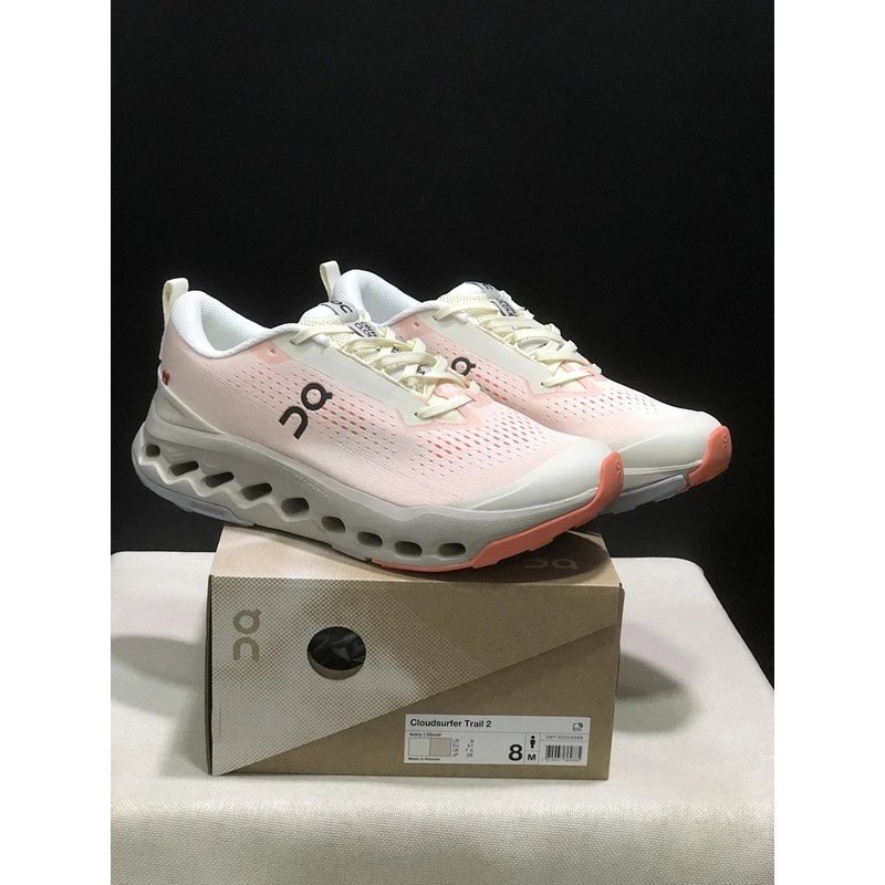 On Cloudsurfer Trail 2 White Grey - Style 4
