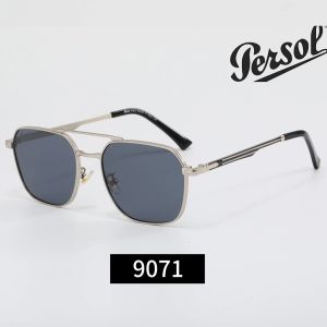 Persol Black Tinted Lens Classic Sunglasses, Everyday Frame Style 07