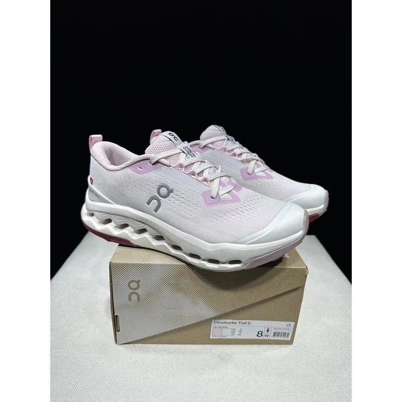 On Cloudsurfer Trail 2 White Grey - Style 16