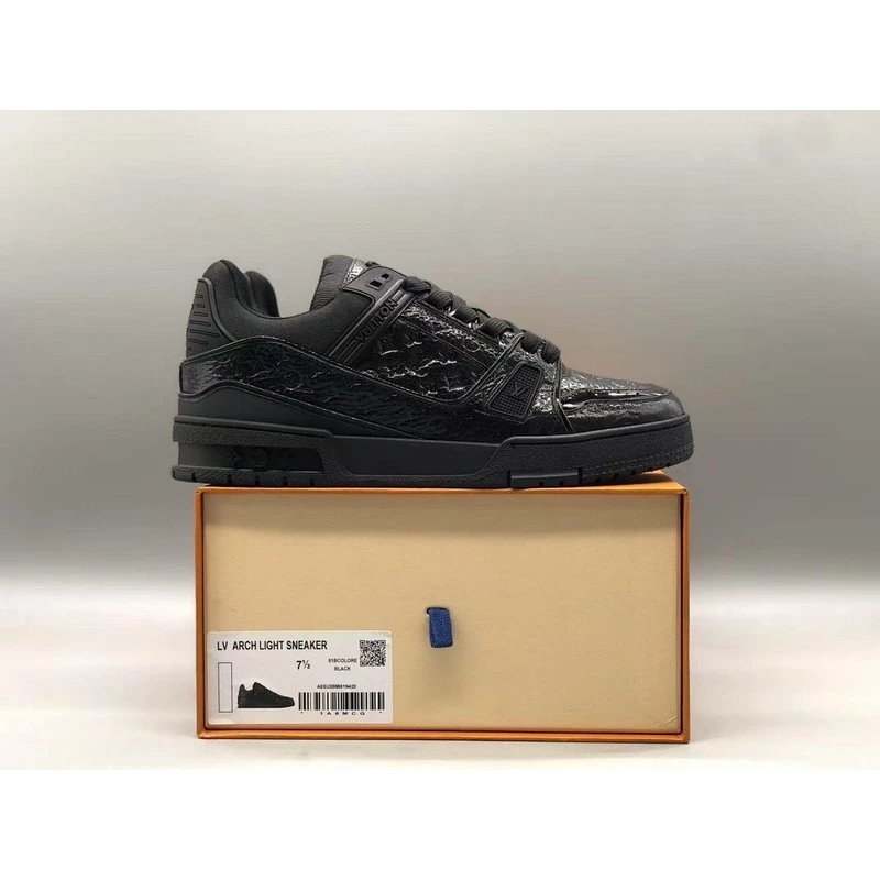 Trainer Low Top Sneakers low-top Grey Black - Style 19
