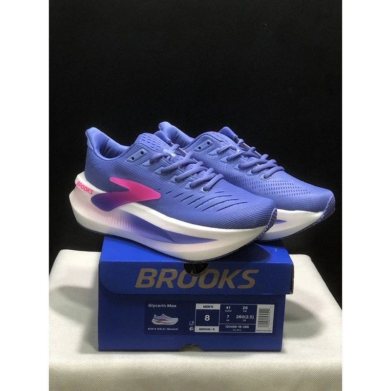 Brooks Glycerin Max 2 Running Shoes Blue - Style 9