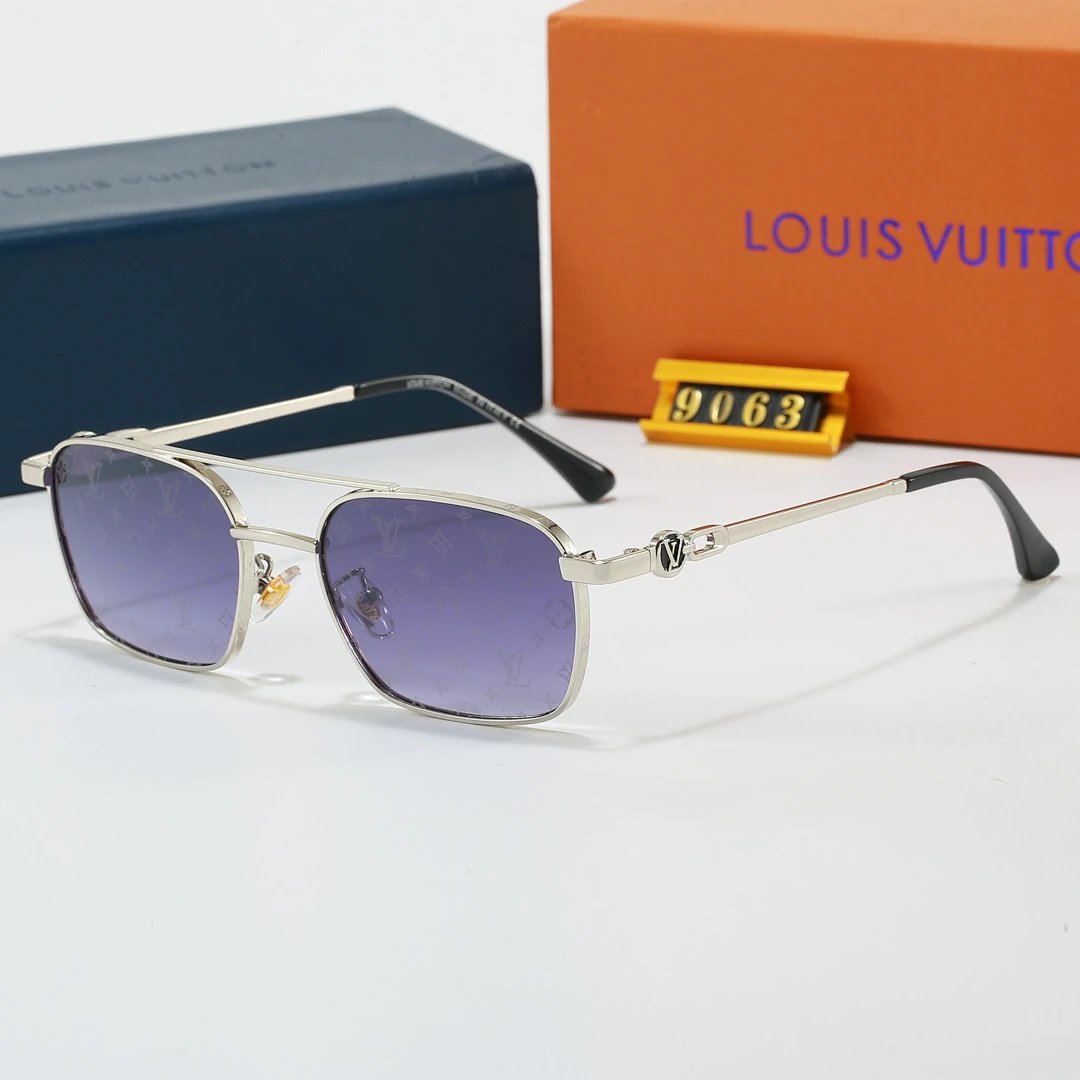 Louis Vuitton Tinted Lens Designer Sunglasses, Polished Frame Style 05