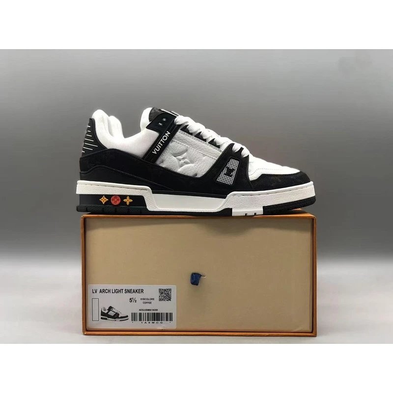 Trainer Low Top Sneakers low-top Grey White - Style 10