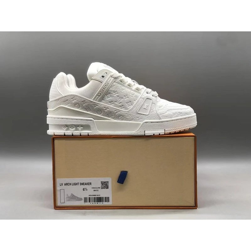 Trainer Low Top Sneakers low-top Grey White - Style 17