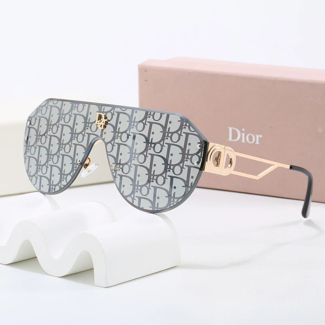 Dior Tinted Lens Designer Sunglasses, Polished Frame Style 05