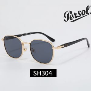 Persol Black Tinted Lens Classic Sunglasses, Everyday Frame Style 08