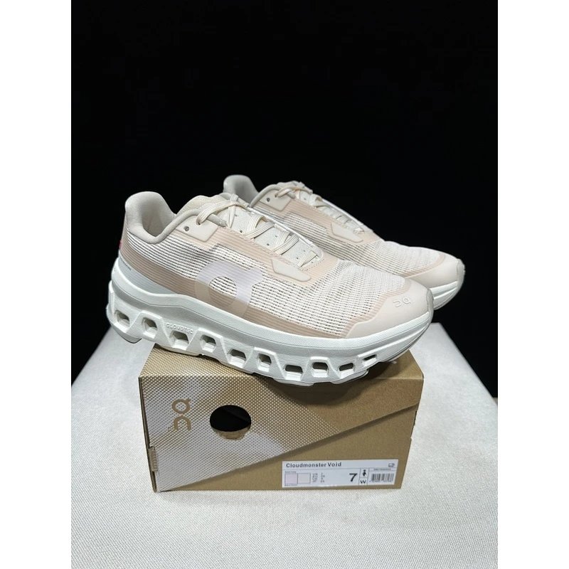 On Cloudmonster Void White Grey - Style 7