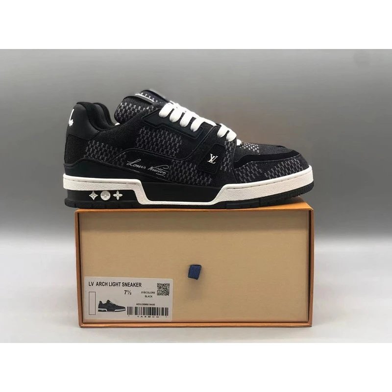Trainer Low Top Sneakers low-top Grey White - Style 7