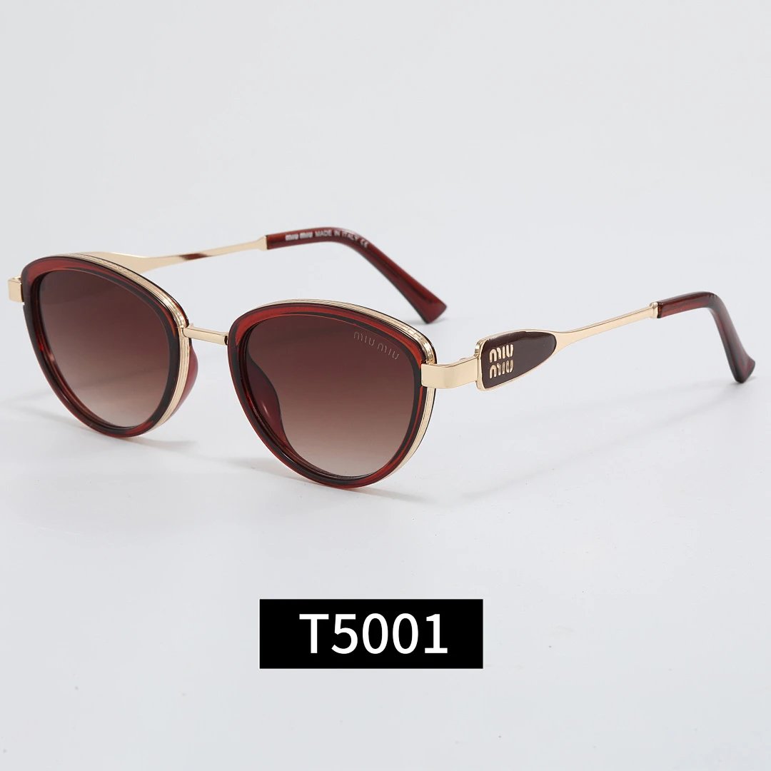 Miu Miu Tinted Lens Square Sunglasses, Polished Frame Style 12