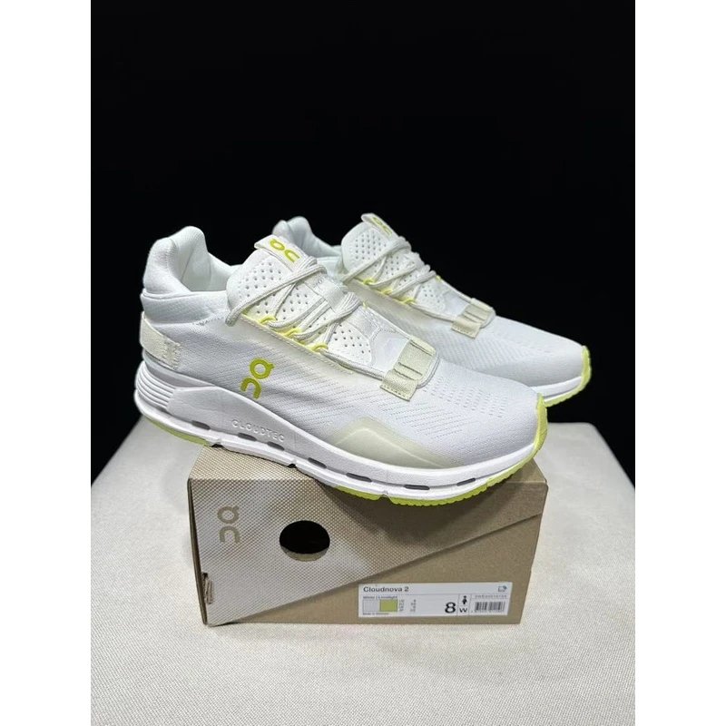 On Cloudnova 2 White Grey - Style 9