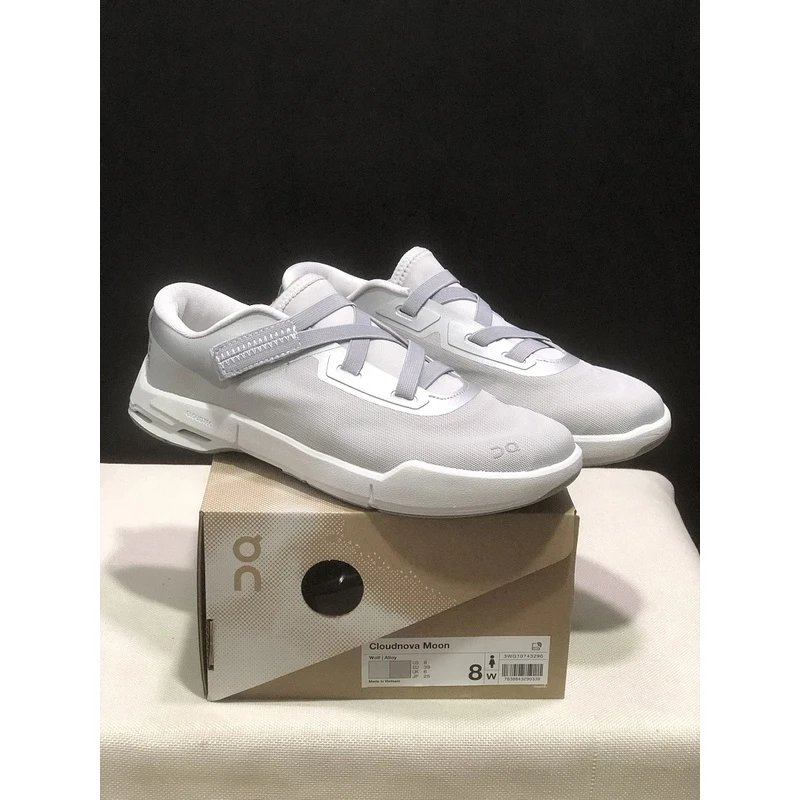 On Cloudnova X Zendaya White Grey - Style 4