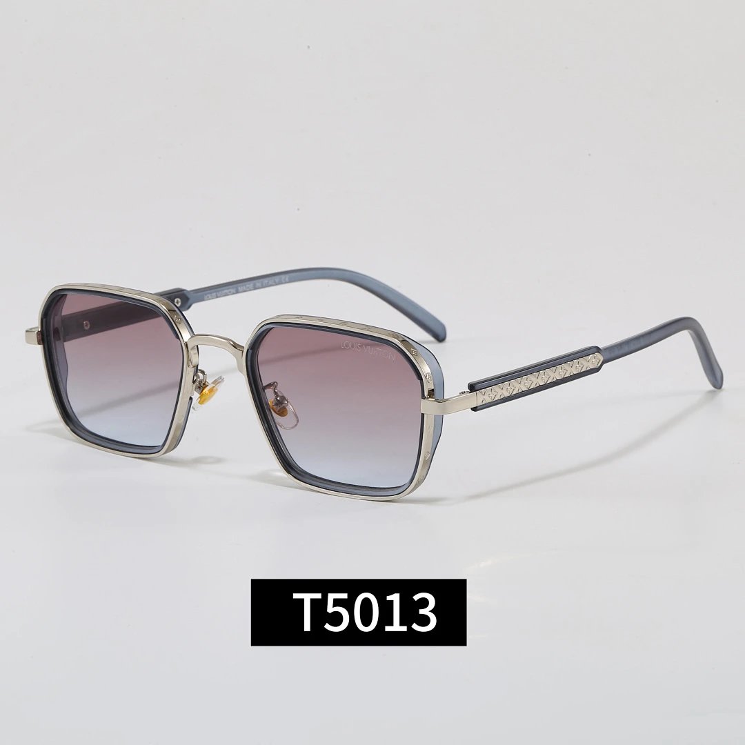 Louis Vuitton Black Tinted Lens Square Sunglasses, Polished Frame Style 24
