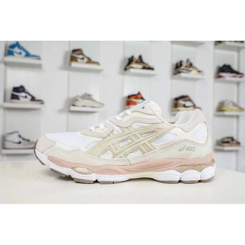 ASICS GEL-NYC Cream Beige Sneakers - Style 13