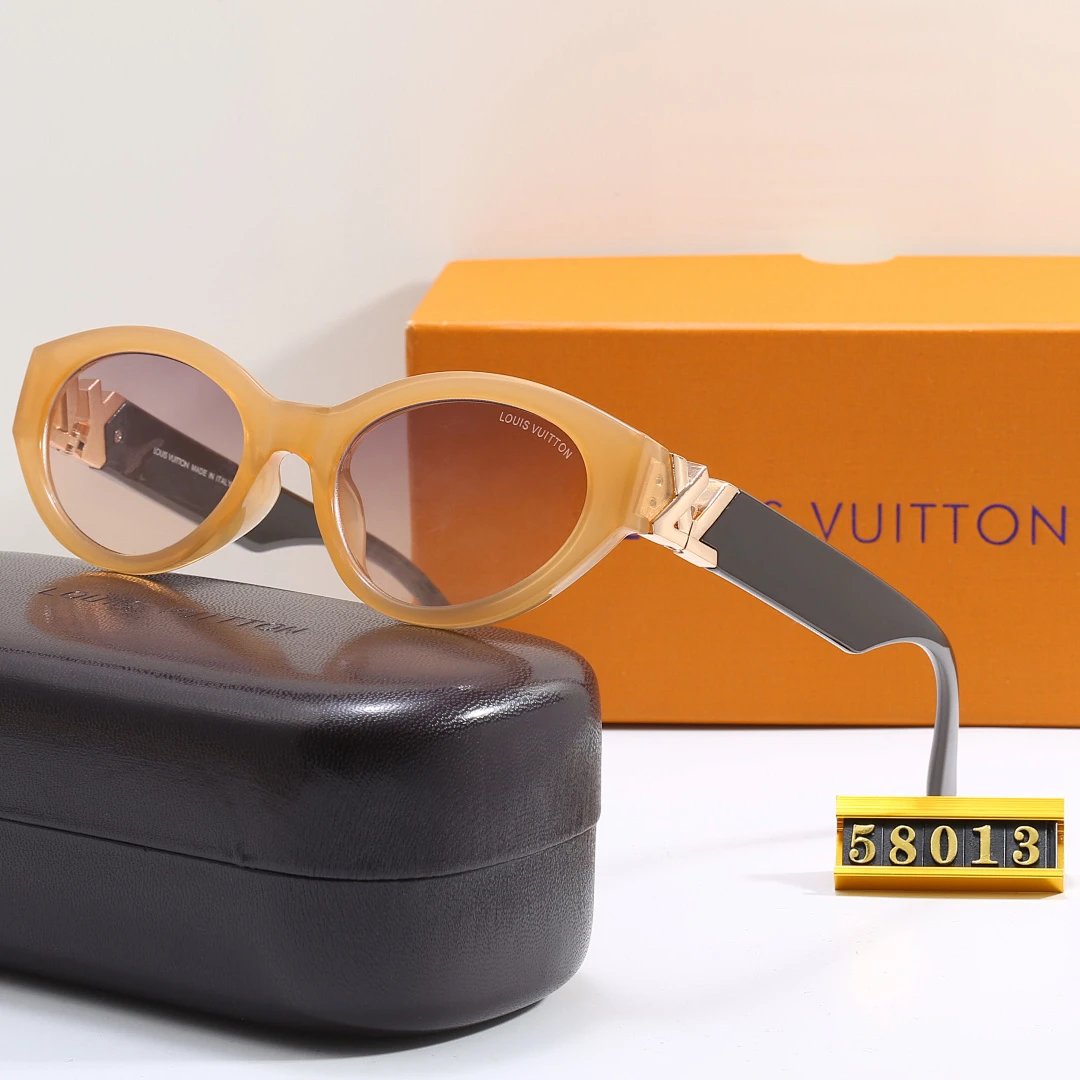 Louis Vuitton Tinted Lens Square Sunglasses, Polished Frame Style 05