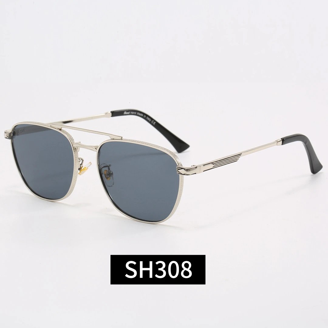 Persol Black Tinted Lens Classic Sunglasses, Everyday Frame Style 06