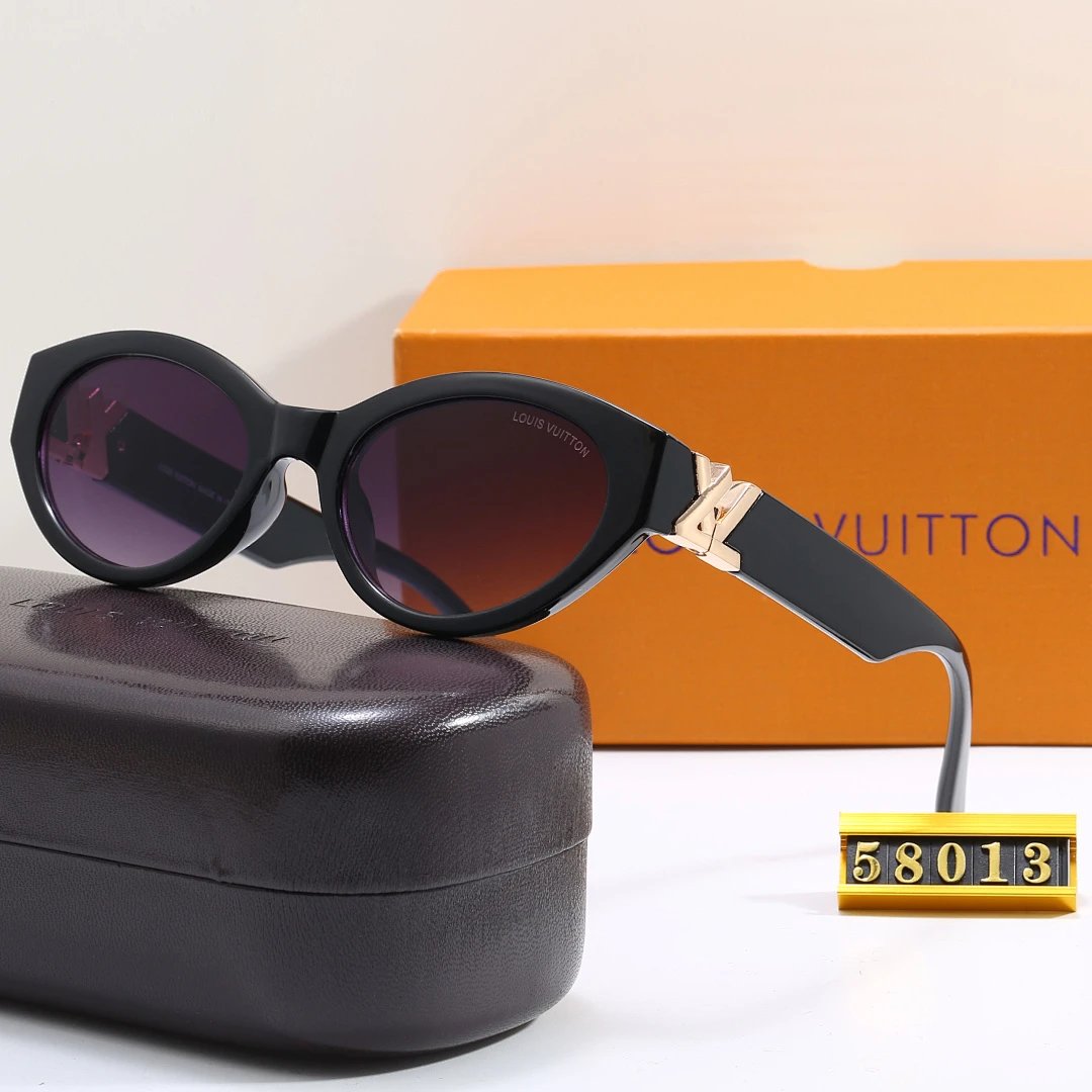Louis Vuitton Tinted Lens Square Sunglasses, Polished Frame Style 01