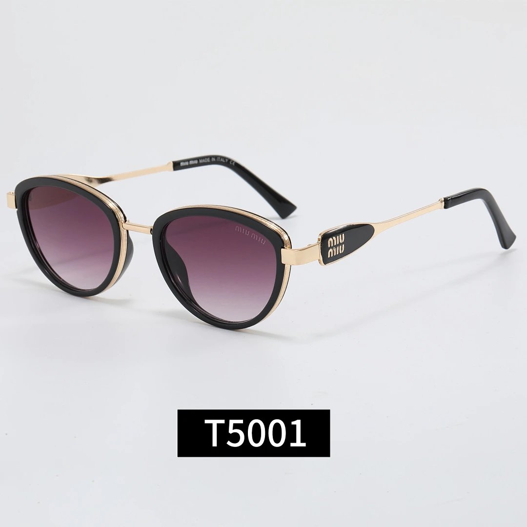 Miu Miu Black Tinted Lens Square Sunglasses, Polished Frame Style 11