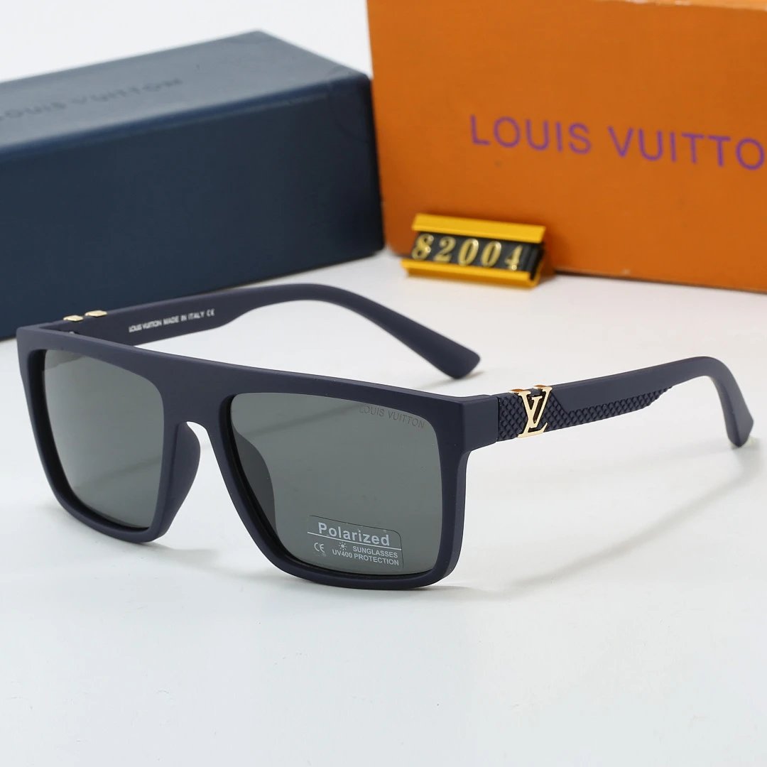 Louis Vuitton Tinted Lens Square Sunglasses, Polished Frame Style 29