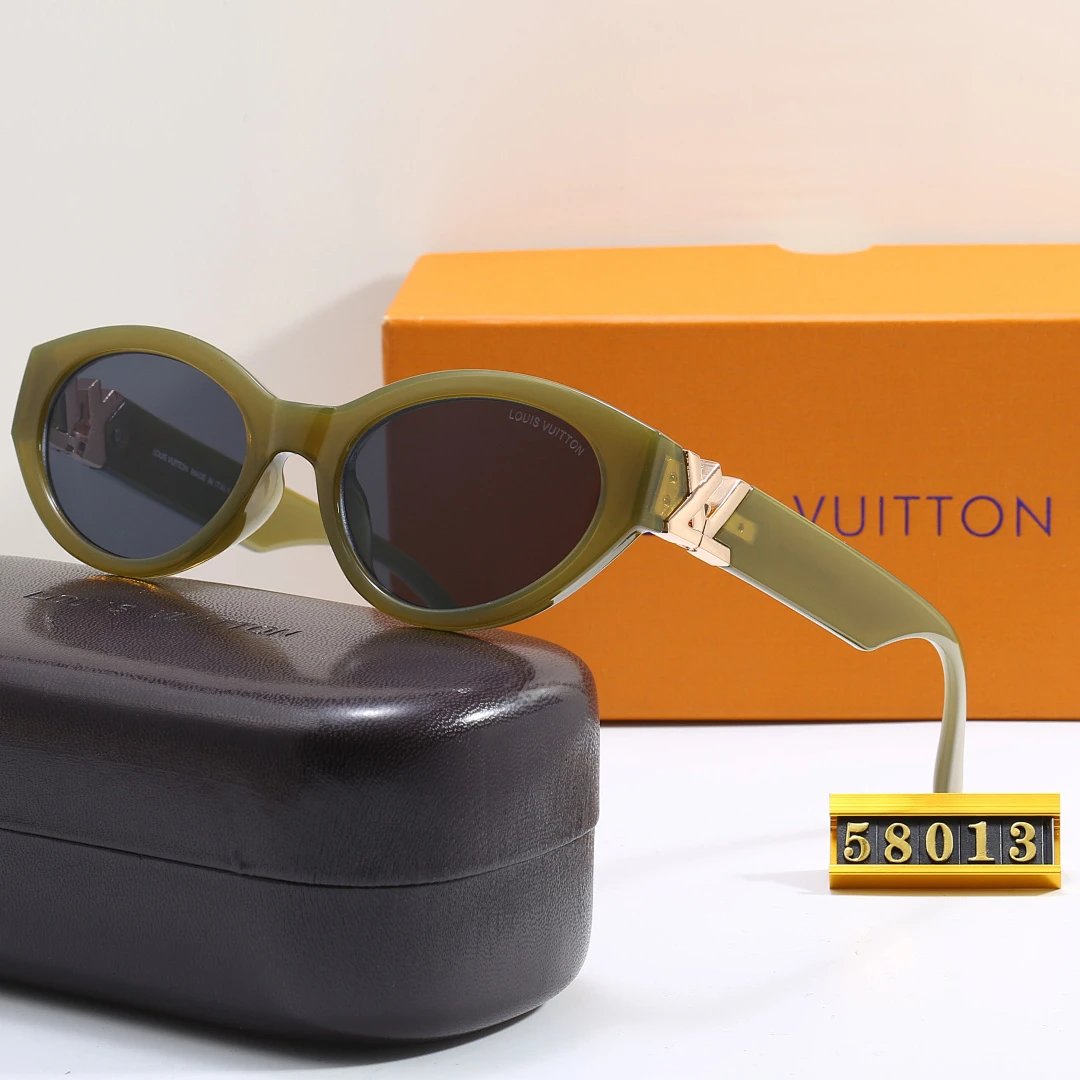 Louis Vuitton Tinted Lens Square Sunglasses, Polished Frame Style 07