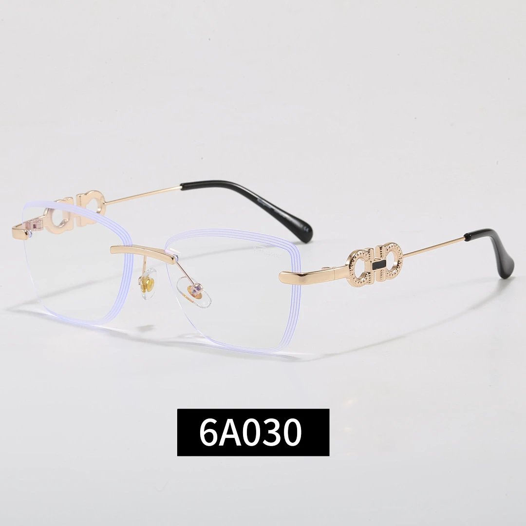 Ferragamo Gray Tinted Lens Square Sunglasses, Polished Frame Style 02